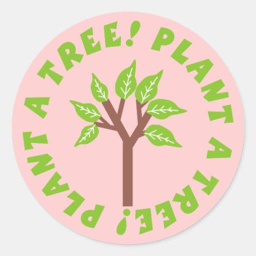 Plant a Tree Stickers