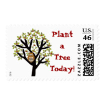 Plant a Tree Today! postage by SweetRascal Plant a Tree Today! postage