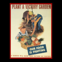 Plant A Victory Gardent WPA Poster posters
