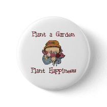 Plant Happiness Gardening buttons by gardening Plant Happiness Gardening buttons