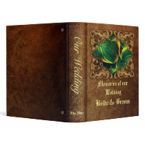 Plant - Hosta Leaves 3 Ring Binder