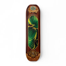 Plant - Hosta Leaves Custom Skate Board