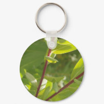 Plant Leaves Keychain