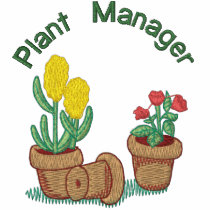 Plant Manager embroidered shirts by Embroidery4U Plant Manager embroidered shirts