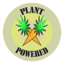 Plant Powered Stickers