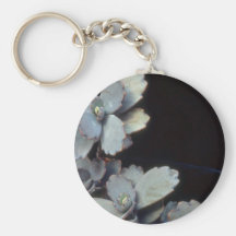 Plant Purple Kalanchoe Keychain