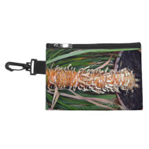 Plant Stem Texture Accessory Bag