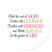 Plant the seed of HOPE stickers
