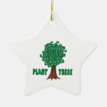 Plant Trees Christmas Tree Ornament