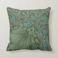 Plant with Flowers - American Mojo Pillow