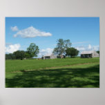 Plantation Out Buildings Print