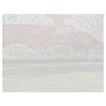 Planted flowers shaped like train engine  flowers letterhead