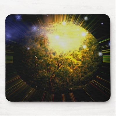 plantet earth mouse pad by jsmart1