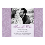 Plantilla de la invitación del boda de la foto invitaciones