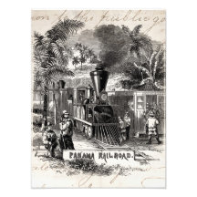 Plantilla del tren de ferrocarril del Canal de Pan Fotos