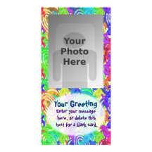 Plantilla vertical de PhotoCard de las tortugas de Tarjetas Fotográficas Personalizadas