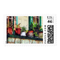 Plants on Porch postage