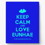 [Two hearts] keep calm and love eunhae  Plaques