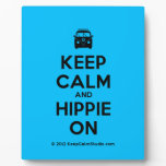 [Campervan] keep calm and hippie on  Plaques