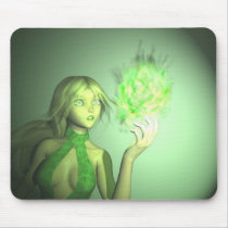 Plasma Girl Mouse Matt mousepads by Pyeman Plasma Girl Mouse Matt mousepads