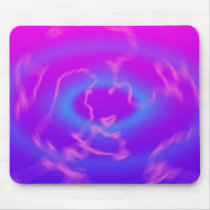 Plasma Swirl: Abstract Artwork: Mousepad