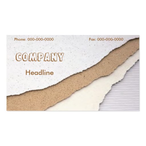 Plaster Coating Business Card (back side)