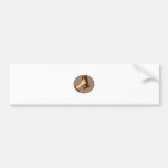 plasterer worker tradesman plastering retro bumper stickers
