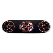 PLASTI-SKATE-11 CUSTOM SKATE BOARD