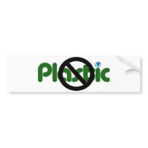 plastic bumper stickers
