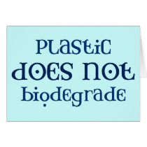 Plastic Greeting Card