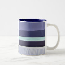 Plastic Chair - Abstract Blue mugs