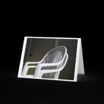 Plastic Chairs Coupled cards