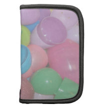 plastic colourful easter eggs pastel background organizers