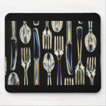 Plastic Dinnerware mousepads by clarachandler Plastic Dinnerware mousepads