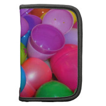 Plastic Easter Eggs Blue One Open Photograph Folio Planners