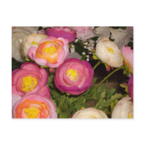 Plastic Flowers postcards