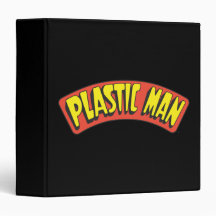 Plastic Man Logo Binders