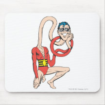 Plastic Man Rubberneck Pose Mouse Pads