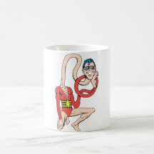 Plastic Man Rubberneck Pose Mug