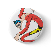 Plastic Man Shape-Shifts Pinback Buttons