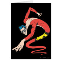 Plastic Man Shape-Shifts Greeting Cards