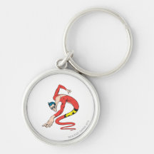 Plastic Man Shape-Shifts Key Chain