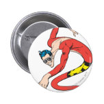 Plastic Man Shape-Shifts Pinback Buttons