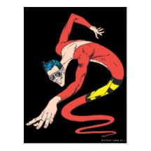 Plastic Man Shape-Shifts Postcard