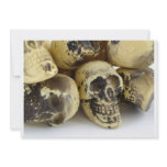 Plastic Toy Skulls Invite