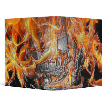 Plastic wrap fire binders