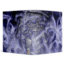 plastic wrap fire blue binders