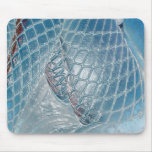 Plastic Wrapped Fishnet Legs Mouse Pad
