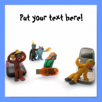 plasticine little people posters