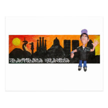 plastilina grafika post cards
